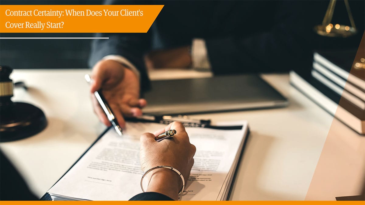 Contract Certainty | Partner Risk